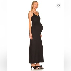 The Jane dress black maternity dress
